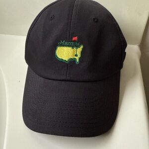 Black Youth Masters Golf Cap